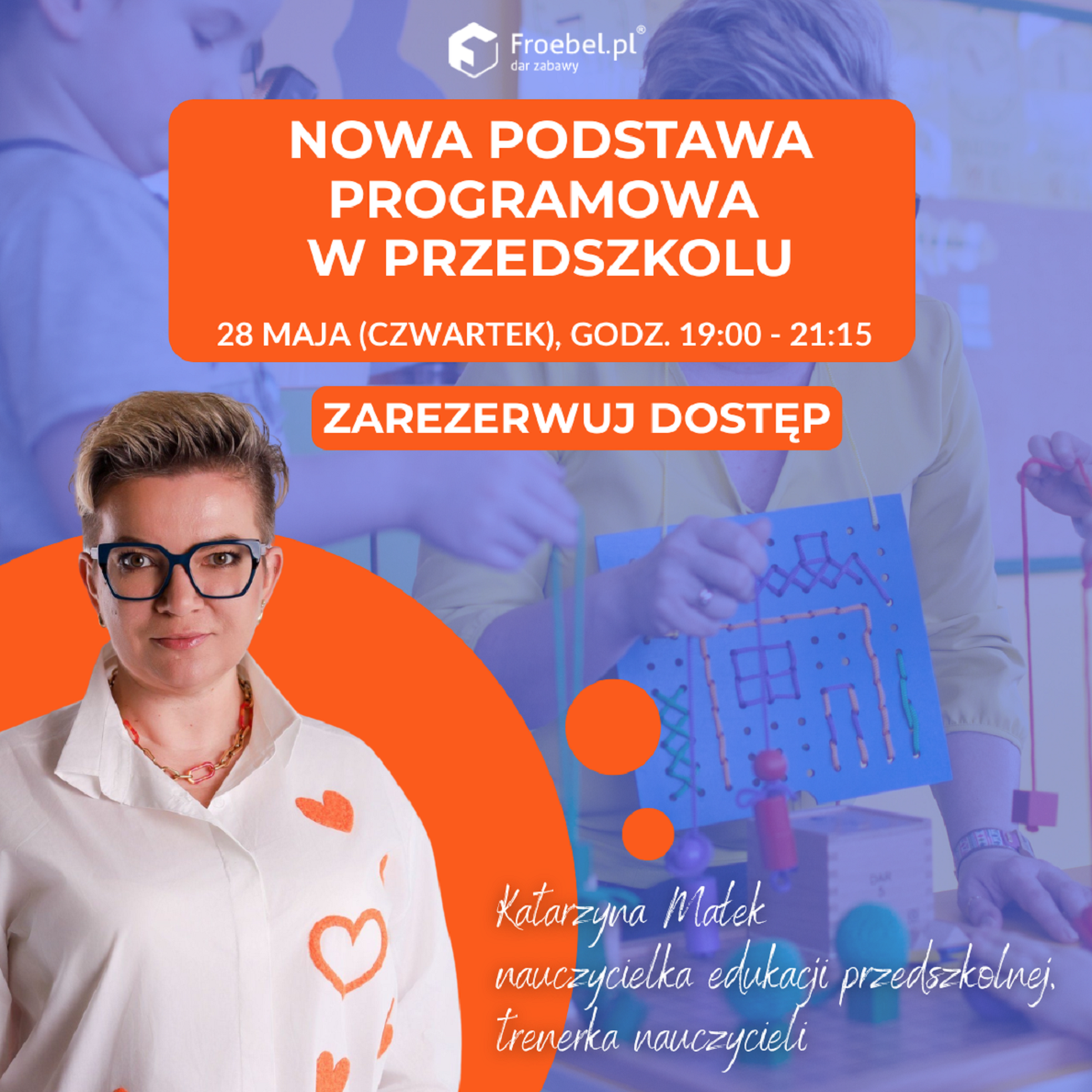 zaproszenie na szkolenie z nowej podstawy programowej!